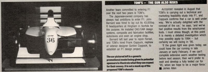TOMS F1 1993