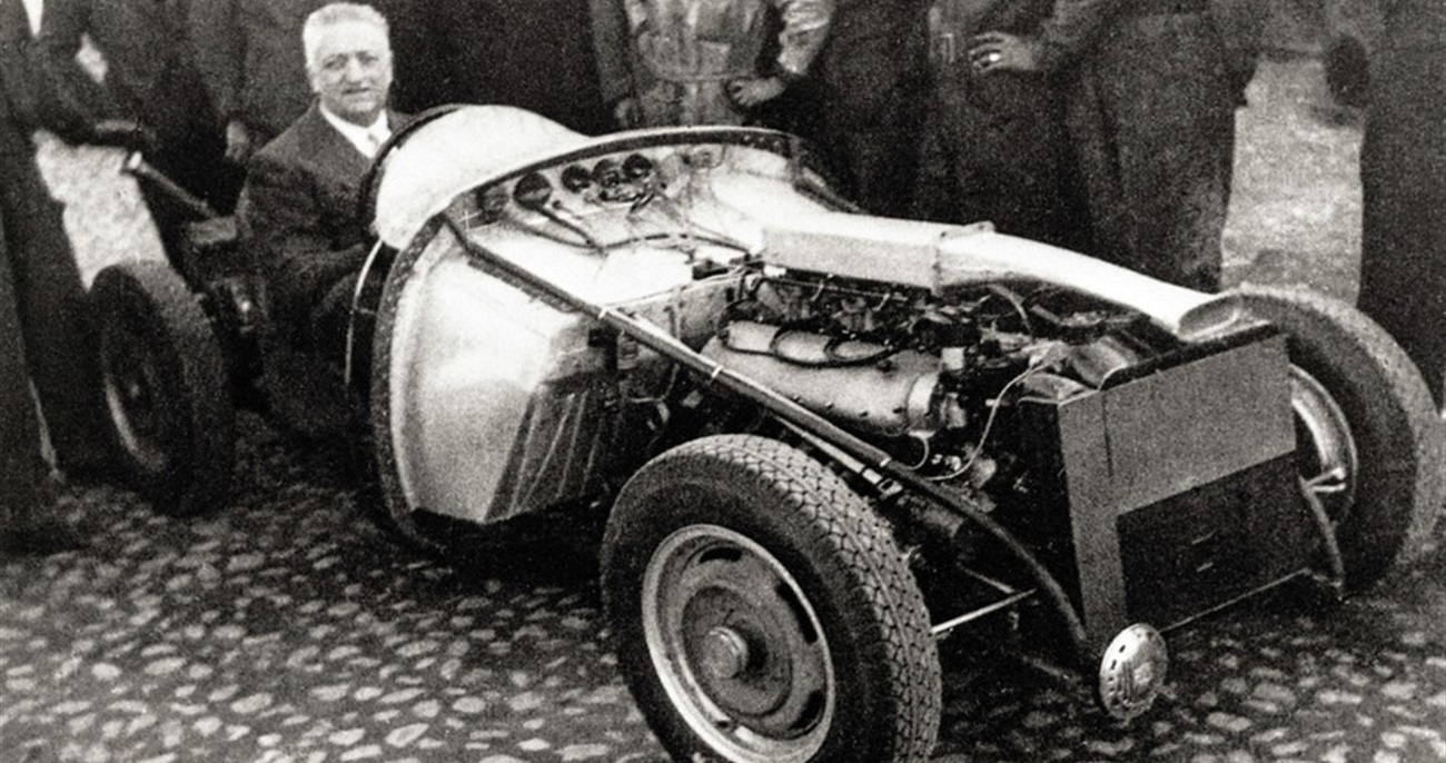 La prima Ferrari